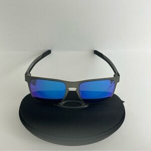 Oakley OO4123 Holbrook Metal Polarized Blue Grey Frame